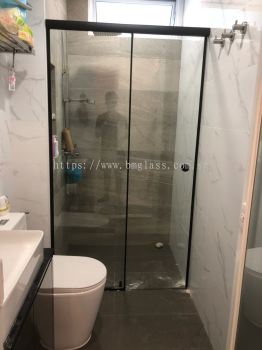 Modern I-Shape Shower Glass for Stylish Bathroom Doors 