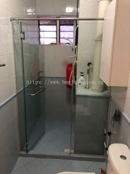 Lavatory Shower Screen