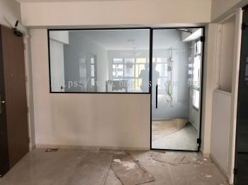 Enhance Productivity - Glass Partition for Home Office