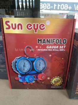 SUN EYE MANIFOLD GAUGE SET R410/R32/R22/R134a/R507a