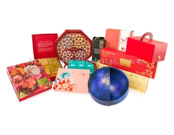 Custom Made Mooncake Box Packaging 