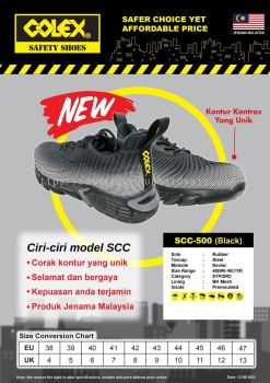 Safety Shoe - SCC-500 (Black)