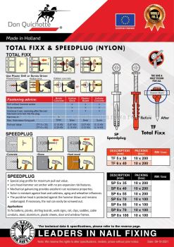 Total Fixx & Speed Plug (Nylon)