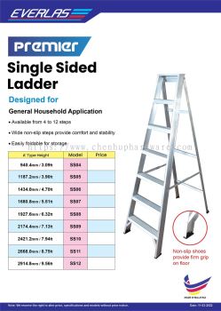 Premier Single Sided Ladder