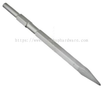 Hex Bull Point Chisel (Sharp) 30mm x 400mm