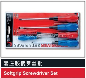 Softgrip Screwdriver Set