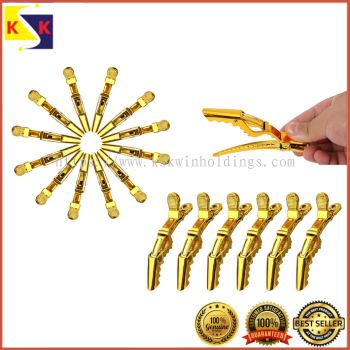 GOLDEN PROFESSIONAL SECTION CLIPS  (Pack-6 pieces)
