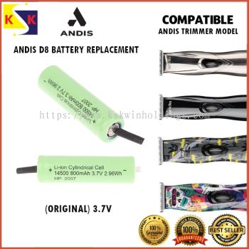 ANDIS D8 SLIMLINE PRO LI BATTERY 14500 (ORIGINAL)