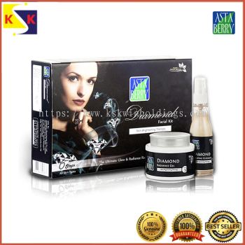 ASTA BERRY SKIN BRIGHTENING Diamond Facial Kit | 6 Steps