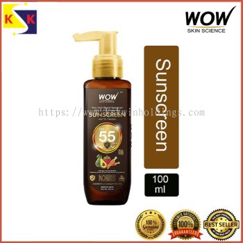 Wow Skin Science Sunscreen Matte Finish Spf55 Pa 100mL