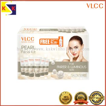 VLCC Pearl Facial Kit (300gm) with Free Rose Water Toner