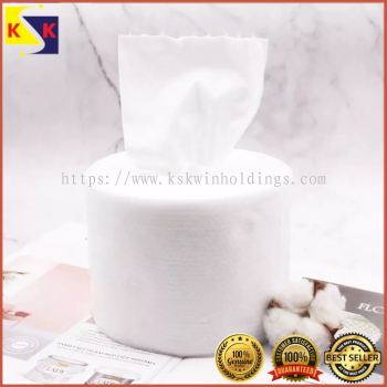 Disposable Cotton Face Towel Non-Woven Facial Tissue One-Time Makeup Wipes Cotton Pads Facial Cleansing Roll Paper