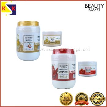 Beauty Basket Gold Bleach Fruit & Wine / Cream 1000g , Activator Powder 200g