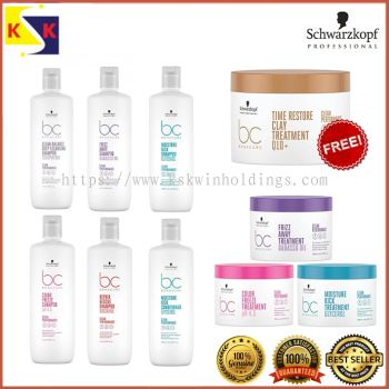 SCHWARZKOPF BC SHAMPOO-1L / CONDITIONER-1L / TREATMENT-500ML