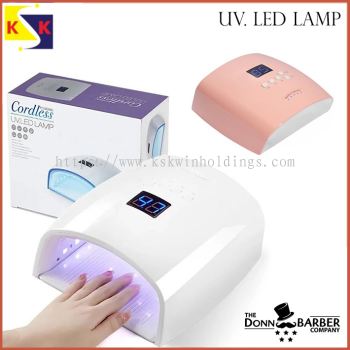 RECHARGEABLE CORDLESS UV.LED LAMP LIGHT (PINK) S10