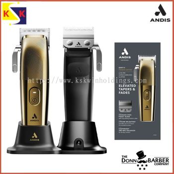 Andis Envy II Cordless Clipper Premium Edition, Phaze Blade, Gold Clipper