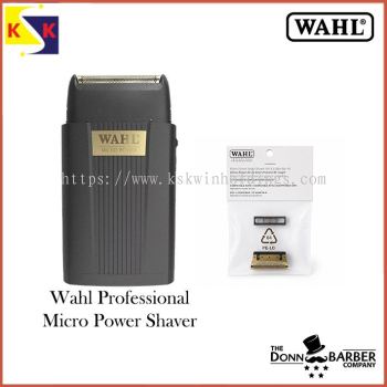Wahl Professional Micro Power Shaver with Extra Cutter & Foil, Cordless, USB-C Compatible & Replacement Foil