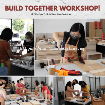 DIY Class - Build Together Workshops - The Wood Place PLT