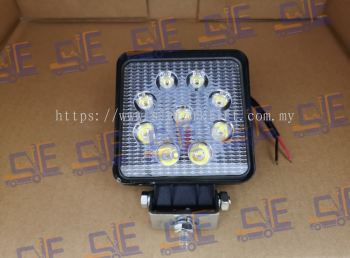 Universal LED Square 9V-48V Spotlight