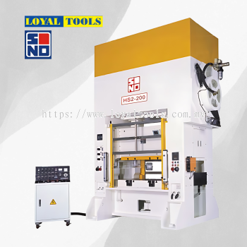 "SINO" HS2 Series - Straight Side High Speed Precision Double Crank Press