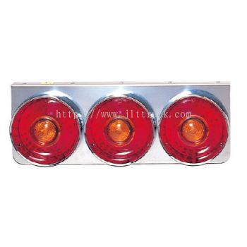 Round Triple Tail Lamp (Large Relay)