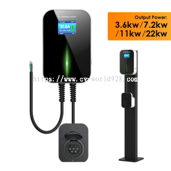 Best EV Charger OEM Custom EV Charger（16A 32A 3.6kw 7.2kw 11kw 22kw）with Type 2 IEC 62196-2 Outlet Company