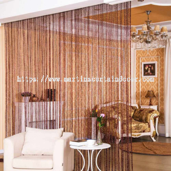 String Curtain Pink