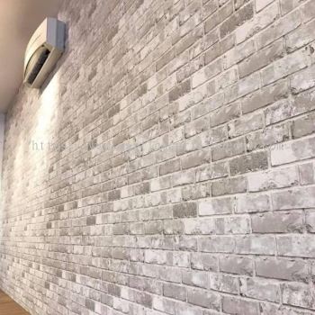 Self Adhesive Brick Wallpaper