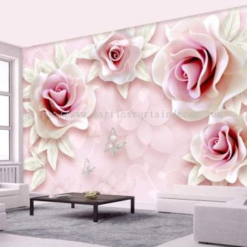 Rose Flower 3D Wallpaper
