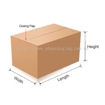 Regular Slotted Carton Box Rectangle