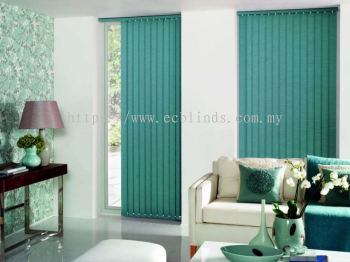 Vertical Blinds Tiffany Blue