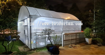 Naturally Ventilated Augmented Cooling Greenhouse