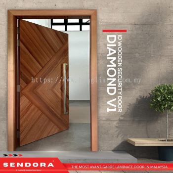 ID Wooden Security Door