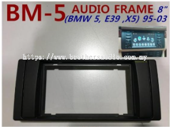 BM-5 AUDIO FRAME 8" (BMW 5 E39,X5) 95-03 