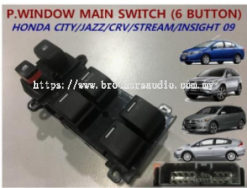 P.WINDOW MAIN SWITCH (6 BUTTON)