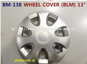 BM-138 WHEEL COVER (BLM) 13"