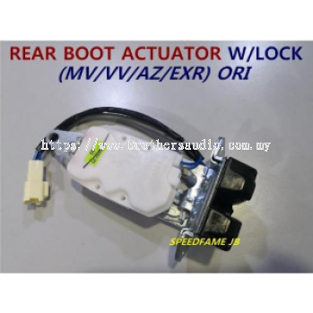 Rear Boot Actuator W/Lock