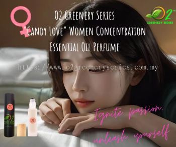 O2 Greenery Series "Unleash Your Allure with the Enchanting Scent of Candy Love: A Perfume Designed for the Modern Woman"