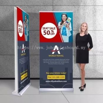 Premium Pull Up/Roll Up Banner