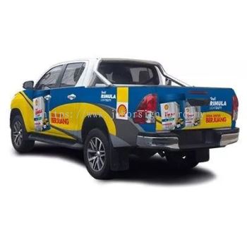 4×4 Pick Up Truck Sticker Wrap