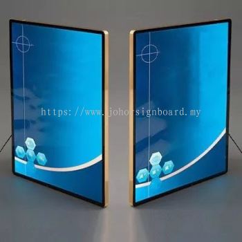 LED Poster Frame Aluminium Round Corner