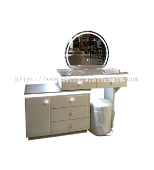 LED Dressing Table + Stool