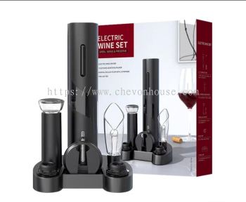 Auto Wine Opener and Decanter Set