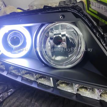 led headlamp projector