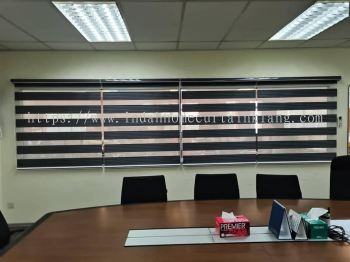 Office Installation Zebra Blind Vertical Blind Roller Blind 