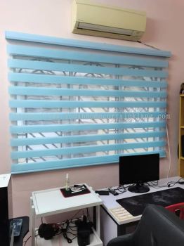 Taman Sentosa Single Storey House Installation Korea Material Zebra Blind