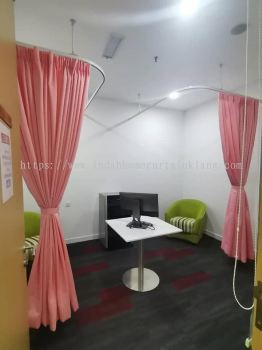 Hang Curtain At Puchong Financial Corporate Centre (PFCC)