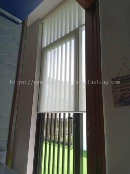 Roller Blind Installation at Eco Santuary Semi-D House