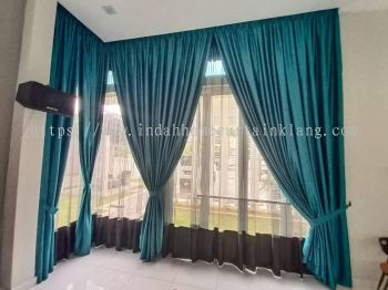 Bentong Homestay Resort Installation Curtain