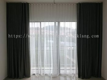Installation Curtain in Condominium